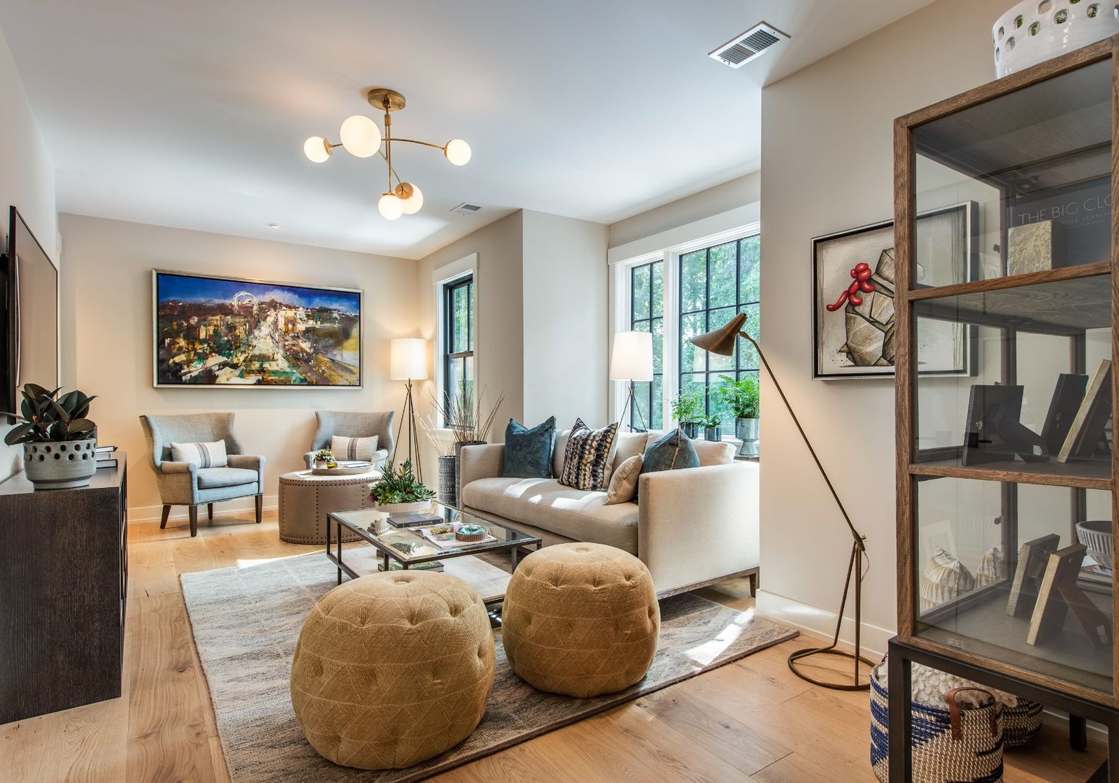 new homes Philadelphia pa - living room